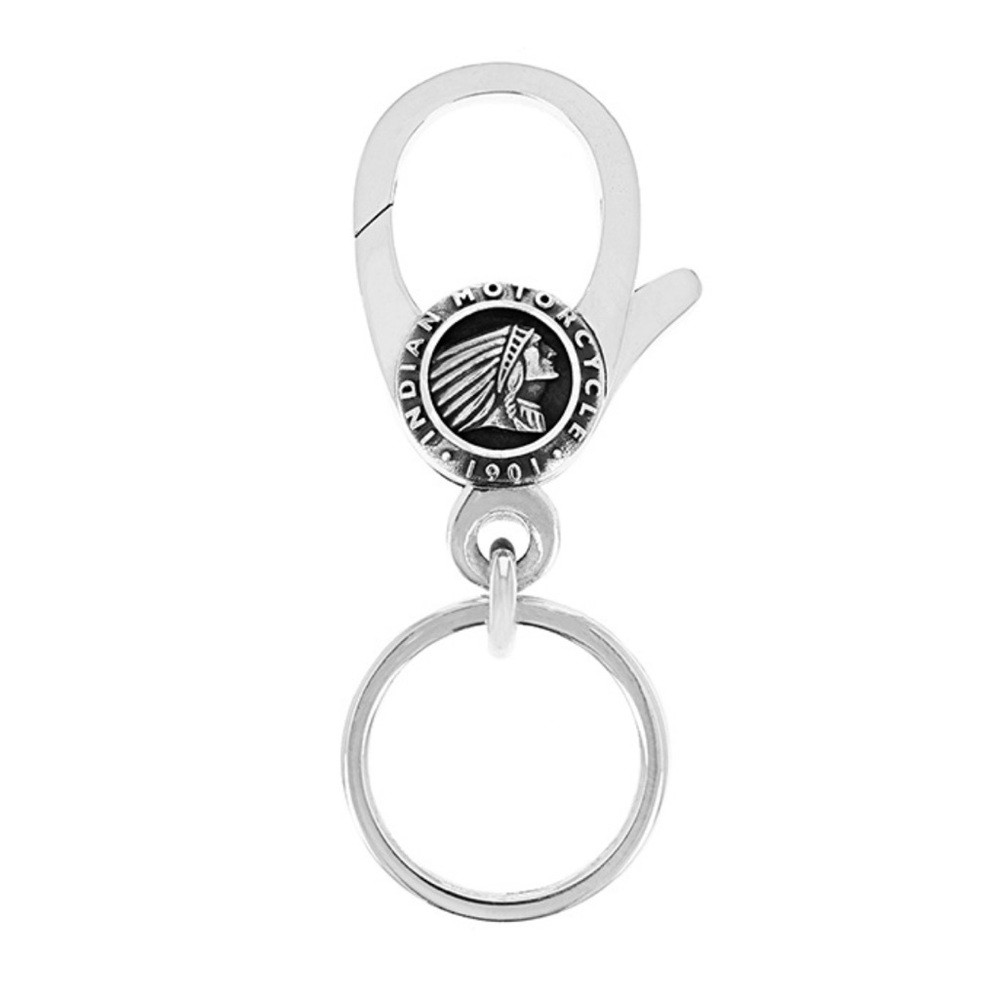 King Baby Studio / Indian Motorcycle sterling silver key ring clip